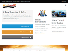 Tablet Screenshot of kibristransfer.com