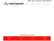 Tablet Screenshot of kibristransfer.net